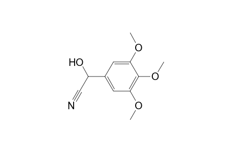 2-Hydroxy-2-(3,4,5-trimethoxyphenyl)acetonitrile