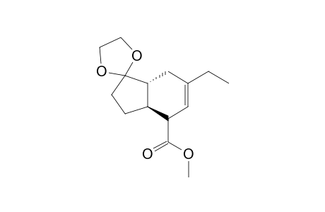 1-(Methoxycarbonyl)-3-ethyl-spiro[5.9]bicyclo[4.3.0]non-2-ene