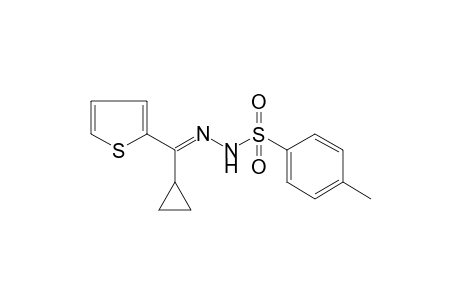 Benzenesulfonic acid, 4-methyl-, N'-(cyclopropyl2-thienylmethylidene)hydrazide