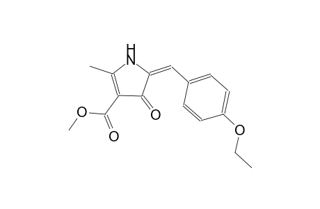 1H-pyrrole-3-carboxylic acid, 5-[(4-ethoxyphenyl)methylene]-4,5-dihydro-2-methyl-4-oxo-, methyl ester, (5E)-