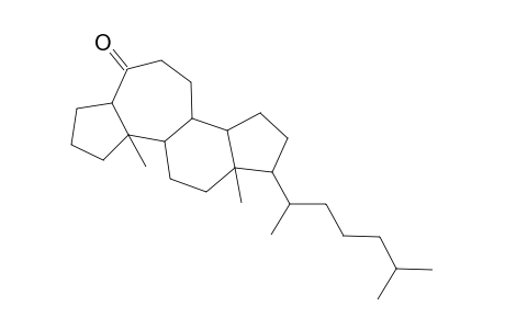B-Homo-A-norcholestan-6-one, (5.alpha.)-