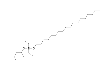 Silane, diethyl(4-methylpent-2-yloxy)octadecyloxy-