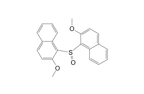 Naphthalene, 1,1'-sulfinylbis[2-methoxy-
