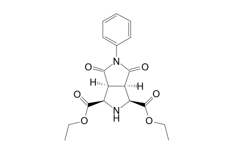 Diethyl (1R*,3S*,3aR*,6aS*)-4,6-dioxo-5-phenyloctahydro pyrrolo[3,4-c]pyrrole-1,3-dicarboxylate