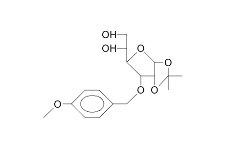 1,2-O-Isopropylidene-3-O-(4-methoxy-benzyl)-A-D-allofuranose