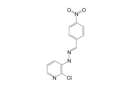 2-Chloro-3-(4-nitrobenzylidenehydrazino)pyridine