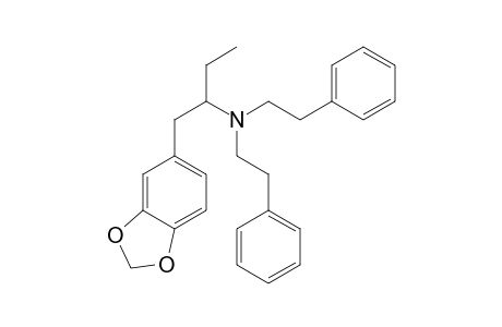 N,N-Bis-phenethyl-1-(3,4-methylenedioxyphenyl)butan-2-amine