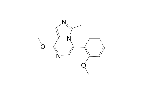8-Methoxy-5-(2-methoxyphenyl)-3-methylimidazo[1,5-a]pyrazine