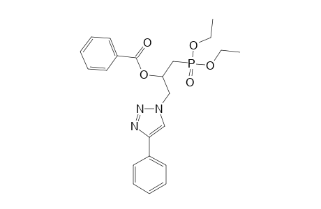 1-(DIETHOXYPHOSPHORYL)-3-(4-PHENYL-1H-1,2,3-TRIAZOL-1-YL)-PROPAN-2-YL-BENZOATE