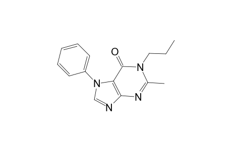 2-Methyl-7-phenyl-1-propyl-6-purinone