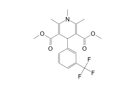 dimethyl 1,2,6-trimethyl-4-[3-(trifluoromethyl)phenyl]-1,4-dihydro-3,5-pyridinedicarboxylate