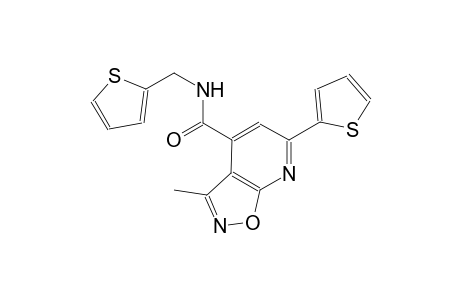 3-methyl-6-(2-thienyl)-N-(2-thienylmethyl)isoxazolo[5,4-b]pyridine-4-carboxamide