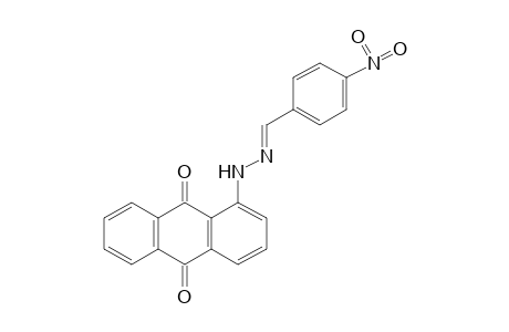 p-NITROBENZALDEHYDE, (1-ANTHRAQUINONYL)HYDRAZONE