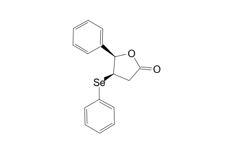 (+/-)-rel-(4R,5R)-Dihydro-4-(phenylseleno)-5-phenylfuran-2(3H)-one