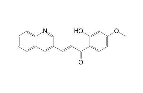 2'-Hydroxy-4'-methoxy-3-(3-quinolyl)acrylophenone
