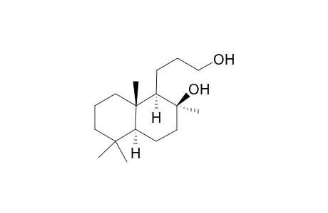 8.beta.,13-Dihydroxy-4,15,16-trinor-labdane