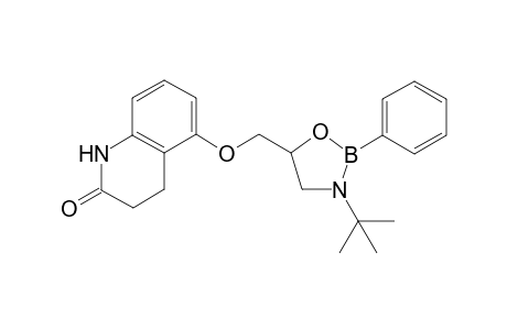 5-((3-tert-butyl-2-phenyl-1,3,2-oxazaborolidin-5-yl)methoxy)-3,4-dihydroquinolin-2(1H)-one