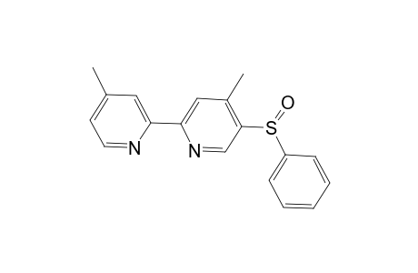 4,4'-Dimethyl-5-phenylsulfinyl-2,2'-bipyridyl