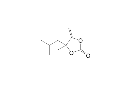 4-Isobutyl-4-methyl-5-methylene-1,3-dioxolan-2-one