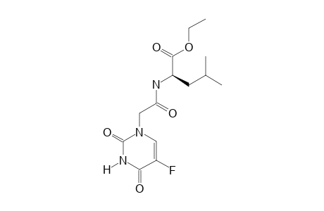 (R)-ETHYL-2-[2-(5-FLUORO-2,4-DIOXO-3,4-DIHYDROPYRIMIDIN-1(2H)-YL)-ACETAMIDO]-4-METHYLPENTANOATE