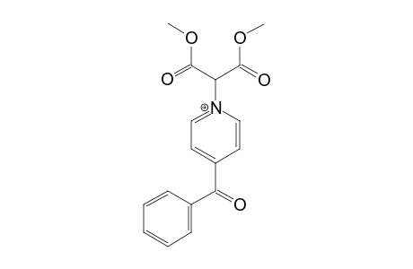 4-BENZOYLPYRIDINIUM-BIS-(METHOXYCARBONYL)-METHYLIDE