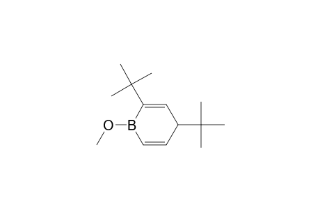 2,4-Di(t-butyl)-1-methoxy-1-bora-2,5-cyclohexadiene