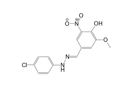 4-hydroxy-3-methoxy-5-nitrobenzaldehyde (4-chlorophenyl)hydrazone