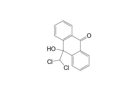 10-(Dichloromethyl)-10-hydroxyanthrone