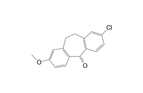 2-chloro-8-methoxy-10,11-dihydrodibenzo[a,d]cyclohepten-5-one