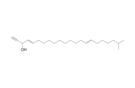 (4E,15E)-21-methyl-3-docosa-4,15-dien-1-ynol