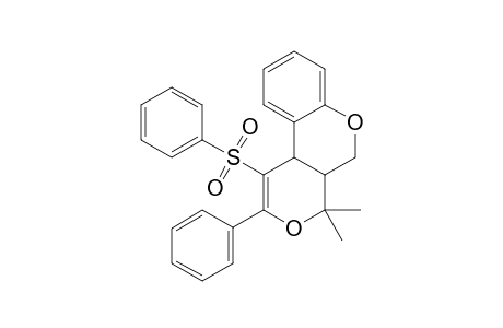 (4ARS,10BSR)-4A,10B-DIHYDRO-4,4-DIMETHYL-2-PHENYL-1-PHENYLSULFONYL-4H,5H-PYRANO-[3,4-C]-[1]-BENZOPYRAN