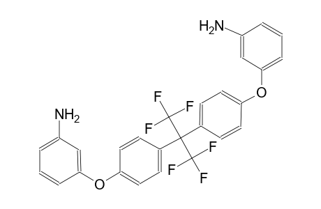 benzenamine, 3-[4-[1-[4-(3-aminophenoxy)phenyl]-2,2,2-trifluoro-1-(trifluoromethyl)ethyl]phenoxy]-