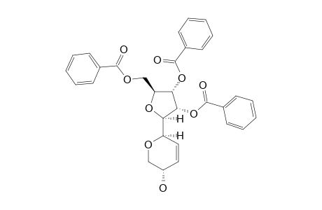(3S)-3-HYDROXY-(6R)-6-(2,3,5-TRI-O-BENZOYL-BETA-D-RIBOFURANOSYL)-2,3-DIHYDRO-6H-PYRAN