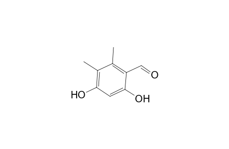 Benzaldehyde, 4,6-dihydroxy-2,3-dimethyl-