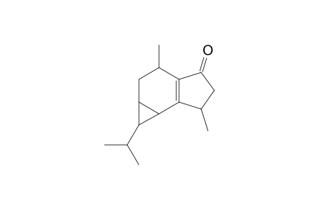 1-Isopropyl-3,6-dimethyl-1a,2,3,5,6,6b-hexahydro-1H-cyclopropa[e]inden-4-one