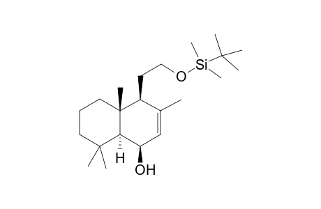 (-)-(1R,4S,4aR,8aS)-4-(2-{[tert-Butyl(dimethyl)silyl]oxy}ethyl)-3,4a,8,8-tetramethyl-1,4,4a,5,6,7,8a-octahydro-1-naphthalenol