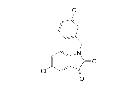 5-chloro-1-(3-chlorobenzyl)-1H-indole-2,3-dione