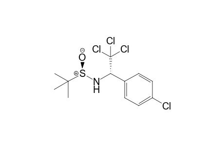 tert-butyl-oxido-[[(1S)-2,2,2-trichloro-1-(4-chlorophenyl)ethyl]amino]sulfonium