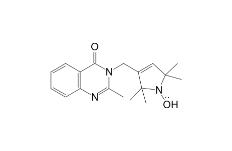 3-[(1-Oxyl-2,2,5,5-tetramethyl-2,5-dihydro-1H-pyrrol-3-yl)methyl]-2-methylquinazolin-4(3H)-one radical