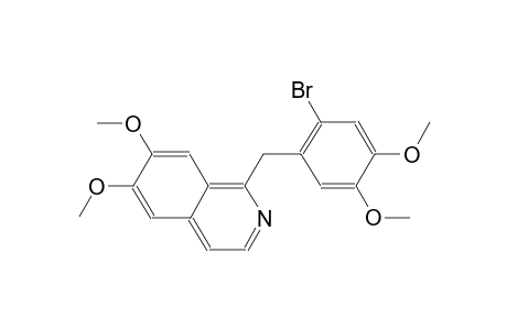 1-(2-bromo-4,5-dimethoxybenzyl)-6,7-dimethoxyisoquinoline