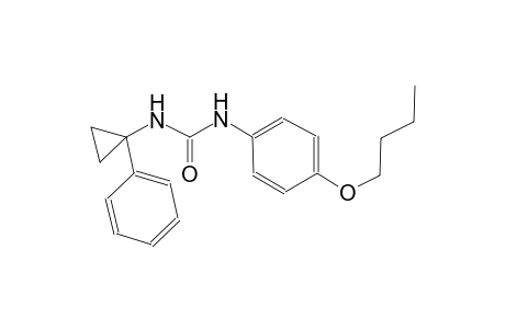 urea, N-(4-butoxyphenyl)-N'-(1-phenylcyclopropyl)-