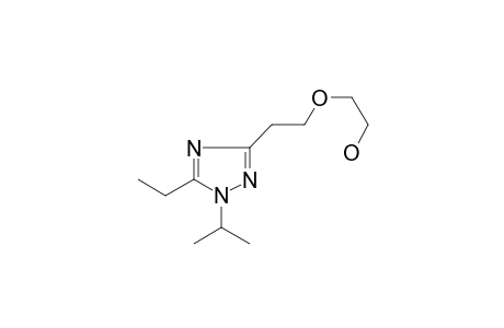 2-[2-(5-ethyl-1-propan-2-yl-1,2,4-triazol-3-yl)ethoxy]ethanol