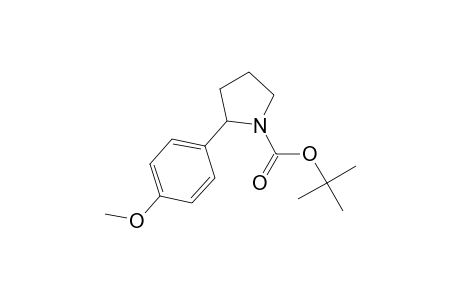2-(4-Methoxyphenyl)-1-pyrrolidinecarboxylic acid tert-butyl ester