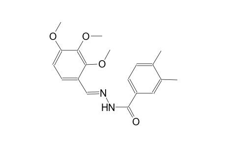3,4-dimethyl-N'-[(E)-(2,3,4-trimethoxyphenyl)methylidene]benzohydrazide