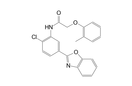 acetamide, N-[5-(2-benzoxazolyl)-2-chlorophenyl]-2-(2-methylphenoxy)-