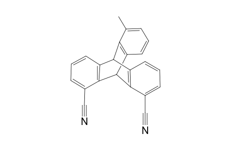 9,10[1',2']-Benzenoanthracene-1,8-dicarbonitrile, 9,10-dihydro-16-methyl-