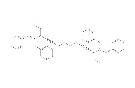 N(4),N(4),N(13),N(13)-Tetrabenzyl-5,11-hexadecadiyne-4,13-diamine
