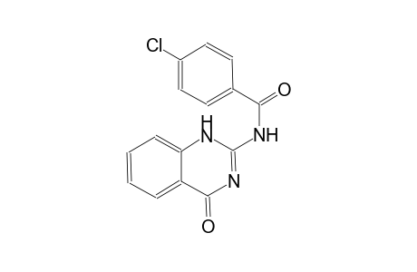 4-chloro-N-(4-oxo-1,4-dihydro-2-quinazolinyl)benzamide