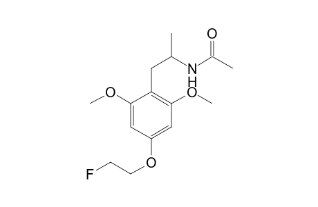 2,6-Dimethoxy-4-(2-fluoroethoxy)amphetamine AC