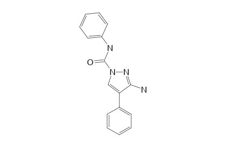 3-amino-N,4-di(phenyl)pyrazole-1-carboxamide